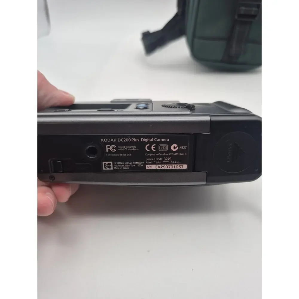 Vintage Kodak DC200 Plus 1MP Digital Camera with 4MB Card Tested